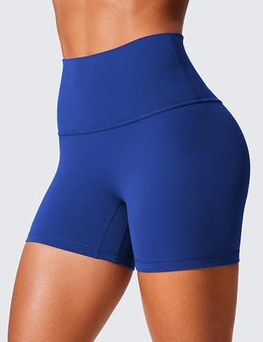 CRZ YOGA Secretsculpt Biker Shorts 4" | Booty Scrunch Butt, Butterlift, Buttery Soft, Moderate Compression, Workout, Pilates, No Front Seam, High Waist, for Women thumbnail 2