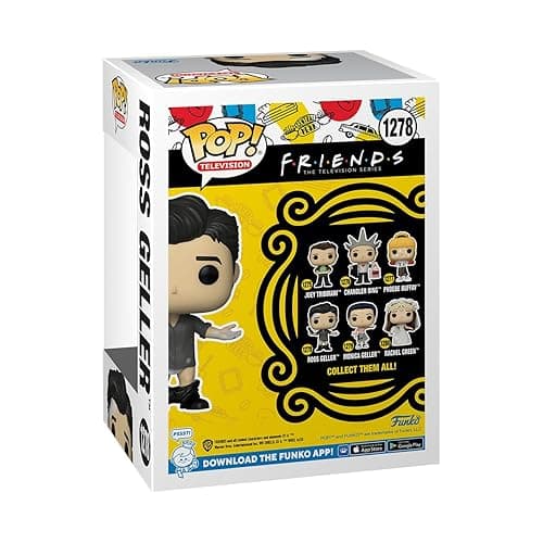 Funko POP! TV: Friends - Ross Geller with Leather Pants - Collectable Vinyl Figure - Gift Idea - Official Merchandise - for Kids & Adults - TV Fans - Model Figure for Collectors and Display thumbnail 3