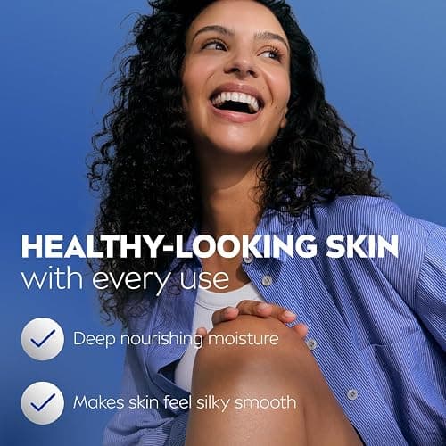 NIVEA Shea Nourish Body Lotion with Shea Butter & Hyaluronic Acid, 33.8 Oz thumbnail 4