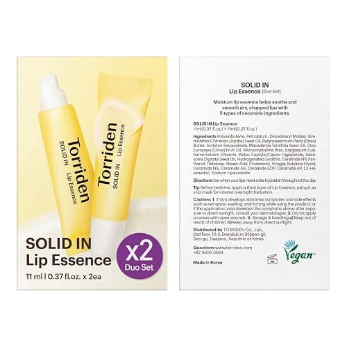 Small Holiday Gift Torriden SOLID IN Ceramide Lip Essence 2 Pack | Moisturizing Korean Lip Balm for Glossy, Plump Lips | Ideal K-Beauty Holiday & Christmas Stocking Stuffer Gift thumbnail 9
