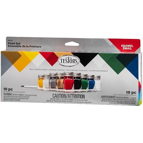 Testors Craft Multi-Surface Enamel Paint Set (9-Bottle) - 1 Each thumbnail 3