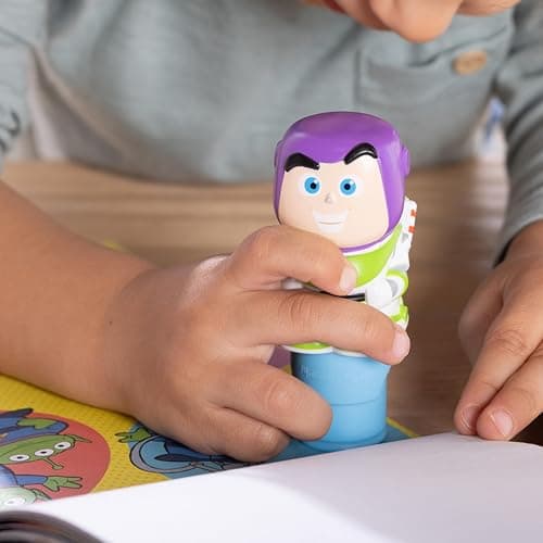 Melissa & Doug Sticker Wow!™ 24-Page Activity Pad and Sticker Stamper, 300 Stickers, Arts and Crafts Fidget Toy Collectible Character – Disney Buzz Lightyear - for Kids Ages 3+ - FSC Certified thumbnail 8
