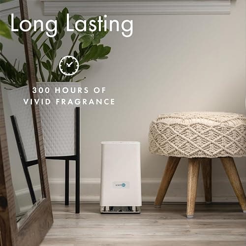 ScentAir Whisper Home | Diffuser Machine, Scents up to 800 Sq. Ft Room, Compatible with Alexa & Google, WiFi & Bluetooth Enabled, Cartridge Sold Separately, White thumbnail 7
