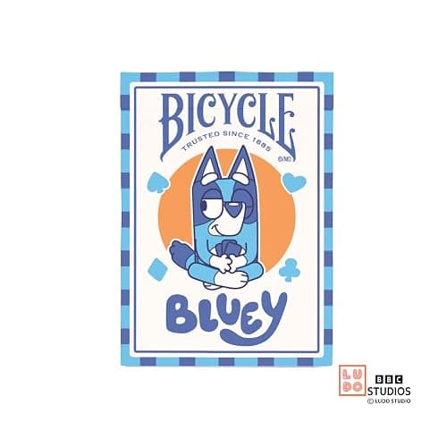 Bicycle Bluey Playing Cards Deck, Cute and Collectible Bluey Toys Deck of Card Game for Family Game Night Featuring Bingo, Chilli, and Bandit thumbnail 2
