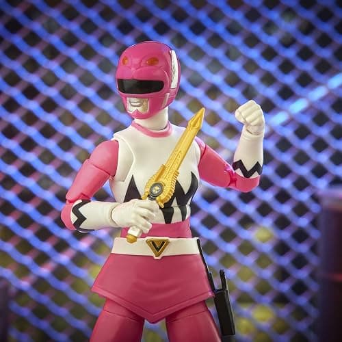 Power Rangers Lightning Collection Lost Galaxy Pink Ranger 6-Inch Premium Collectible Action Figure Toy with Accessories, Kids Ages 4 and Up thumbnail 5