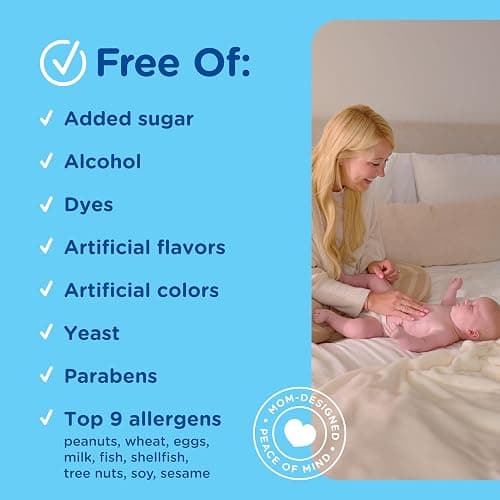 Mommy's Bliss Gripe Water Day & Night Combo, Infant Gas & Colic**, Gripe Water for Babies, Gentle & Safe, 1 Month+, 4 Fl Oz (Pack of 2) thumbnail 6