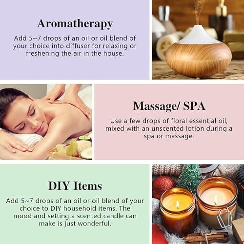Bakery Essential Oils Set - Fragrance Oil for Diffusers, Candle Making - Pumpkin Pie, Coffee Cake, Oatmeal Cookie, Gingerbread, Cinnamon Apple Aromatherapy Scented Oils (5ml) thumbnail 6