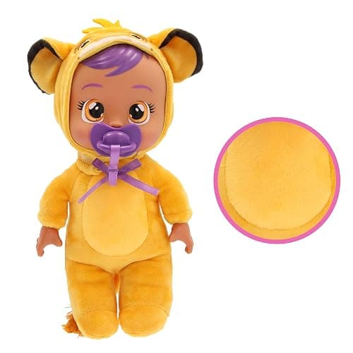 CRY BABIES Tiny Cuddles Disney Simba, Baby Doll Inspired by Simba by The Lion King, with 3 Accessories, Care and Care, She Cries Real Tears, Children from 18 Months thumbnail 5
