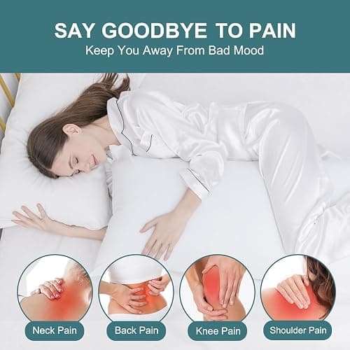 DOWNCOOL Large Body Pillow Insert- Breathable Full Body Pillow for Side Sleeper - Soft Long Bed Pillow for Adults - 20 x 54 inch thumbnail 3
