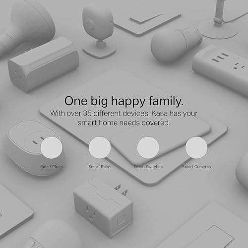 Kasa Smart Plug Mini by TP-Link (HS103P4) - Smart Home WiFi Outlet Works with Alexa, Echo and Google Home, No Hub Required, Remote Control, 2.4GHz WiFi Required, 15 Amp, UL Certified, 4-Pack, White thumbnail 8