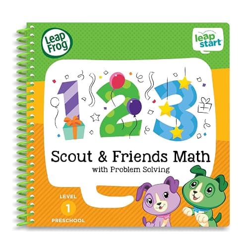 LeapFrog LeapStart Preschool 4-in-1 Activity Book Bundle with ABC, Shapes & Colors, Math, Animals thumbnail 5