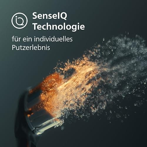 Philips Sonicare DiamondClean Prestige 9900 – Elektrische Zahnbürste mit SenseIQ, A3 Premium-All-in-One-Bürstenkopf und Ladeetui in Mitternachtsblau (Modell HX9992/12) thumbnail 6