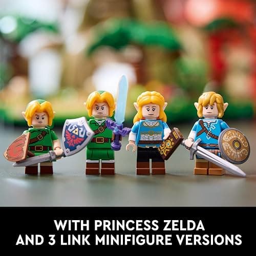 LEGO The Legend of Zelda Great Deku Tree 2in1 - Model Building Set for Adults, Ages 18+ - Collectible Zelda Kit for Home Decor, Office or Bedroom - Gift Idea for Fans of Video Game - 77092 thumbnail 2