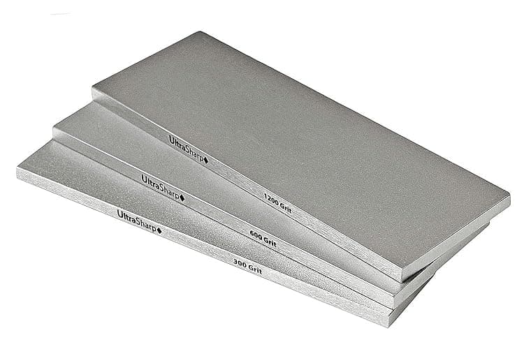 Ultra Sharp Diamond Sharpening Stone Set - 8 x 3 Coarse/Medium/Extra Fine - Image 1