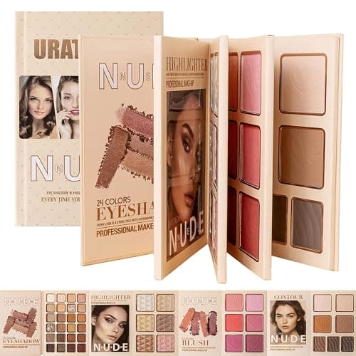 Joyeee All in One Makeup Kit, Full Starter Makeup Kit for Women Beginners - 24 Eyeshadow, 6 Blusher, 7 Concealer, 6 Highlighter, Lasting Cosmetics Gift Set - Image 1