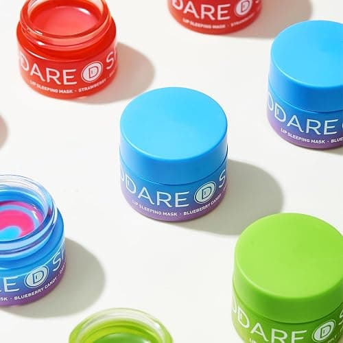 SPODARE Blueberry Lip Mask Overnight, Dual-Color Lip Sleeping Mask for Reduce Fine Lines, Nourish and Hydrating Dry Cracked Skin with Vitamin C and Shea Butter, Stocking Stuffer thumbnail 8
