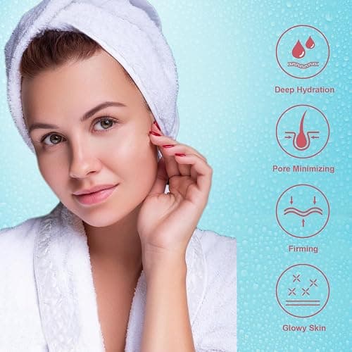 Kewhunt Deep Collagen Face Mask Overnight, Bio- Collagen Mask Real Deep Mask, Hydrating Hydrogel Masks with Low Molecular Collagen for Firming, Elasticity, Pore Minimizing 40g x 5ea Christmas Gifts thumbnail 3