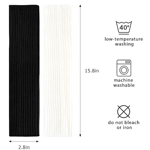 HEMOUR Leg Warmers for Women Girls Ribbed Knit, Fall Winter Gifts, Legwarmers Socks Y2K Fashion Yoga Ballet Dance Sports thumbnail 5