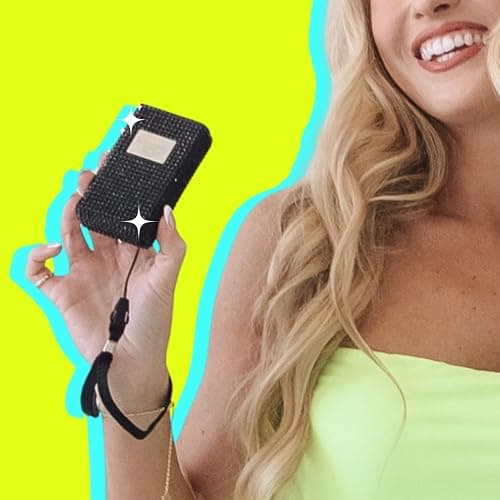 BLINGSTING High Voltage Stylish Stun Gun for Women - Professional Grade Self Defense - Safe On/Off Switch - Wrist Strap - Batteries Included - Compact & Lightweight thumbnail 4
