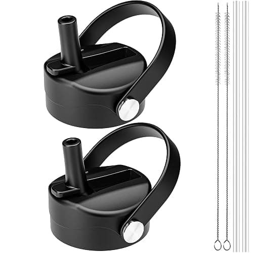 Straw Lid for Hydro Flask Wide Mouth, Lids with Straw for Hydroflask 12 16 18 20 32 40 oz Wide Mouth, Replacement Straw Cap for Hydroflask, Top Sport Bottle Lid - Image 1