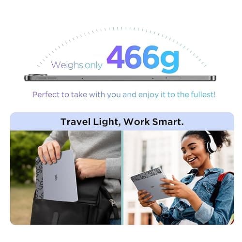 UGEE Pad Drawing Tablet No Computer Needed,Android 14 tablet drawing Stand for 7000mAh+18W Battery,6GB+128GB Fun Drawing Pad 2K Ultra HD Large Screen with Full-Laminated Screen,Standalone Tablet 10.36 thumbnail 5