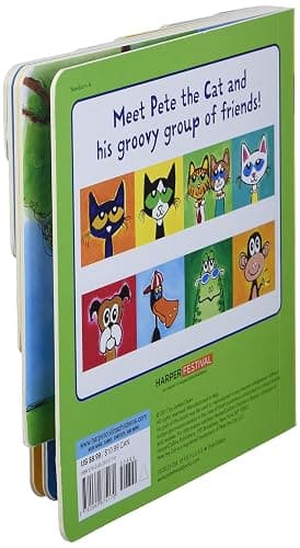 Pete the Cat: Meet Pete: A Tabbed Board Book for Kids thumbnail 4
