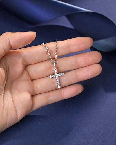 D Dongjiangjin Gift Dainty Cross Necklace for Women Religious Christian Gifts for Women Confirmation Graduation Gifts for Her Teen Girl thumbnail 7