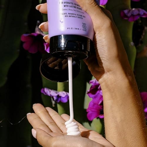 California Naturals Curl Defining Cream for Wavy Curly Coily Hair, Anti Frizz Curl Cream with Shea Butter and Castor Oil, Sulfate and Paraben Free, Natural, Vegan, Rose Garden, 8 oz thumbnail 9