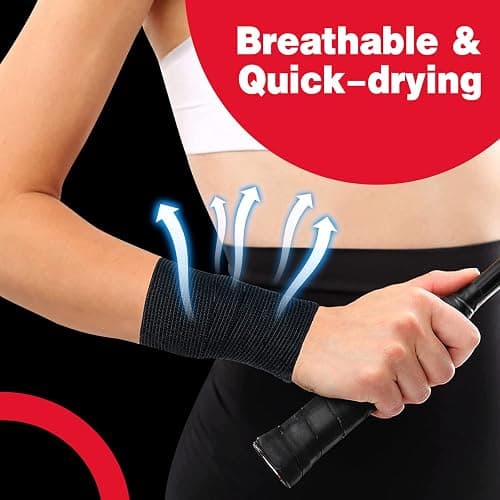 AZEN 16 Pack Self Adhesive Bandage Wrap Black, 2" X 5 Yards Black Athletic Tape, Vet Wrap, Tattoo Grip Tape Wrap，Ankle Tape, Cohesive Bandage Wrap thumbnail 5