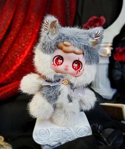 CALEMBOU Vinyl Plush Blind Box, Spell Lost Series Soft Stuffed Keychain, Cute Collectible Plush Pendant for Backpack Bag Decoration, Birthday Christmas Gift, Random 1 Box thumbnail 6