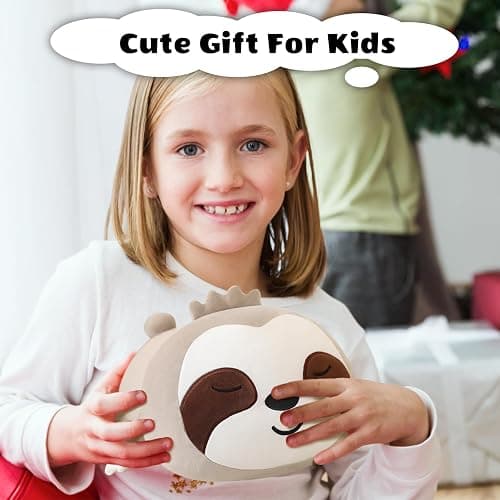 Finebee Weighted Sloth Stuffed Animals, Cute Weighted Sloth Plush, Soft Stuffed Weighted Plushie Pillow Gifts for Girls Boys(13.8" 1.6Lbs) thumbnail 8