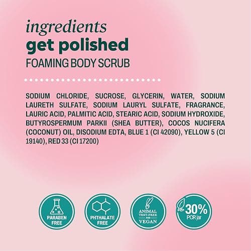 Onyx Professional Foaming Body Scrub With Brush, Coconut Bliss, 16oz, 2pk - Sugar Scrub Made with Shea Butter and Coconut Oil, Includes Built-in Scrubber thumbnail 7