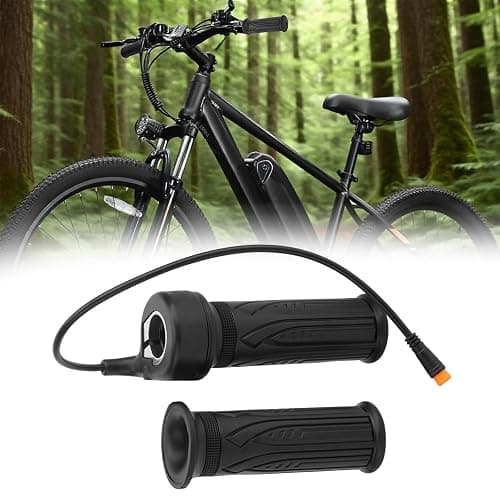 JERBOR Full Twist Throttle Grip for Qlife Racer/Racer 27.5/Racer Fat Tire/Racer Plus Fat Tire/Spark/Cityone ST/SO/2.0/Step Over 2.0/Stepover Ul Tra/Trike/Trike Plus, Throttle Handle Controller - Image 1