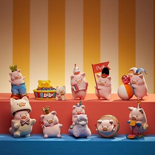 maidimiao Lulu The Piggy Celebration Series 1PC Cute Pig Blind Box Figures Collectible Toys Kawaii Birthday Gifts - Single box - Celebration Series thumbnail 2