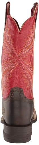 ARIAT Women's West Bound Western Boot - 7 - Sable/Heart Throb Red thumbnail 3