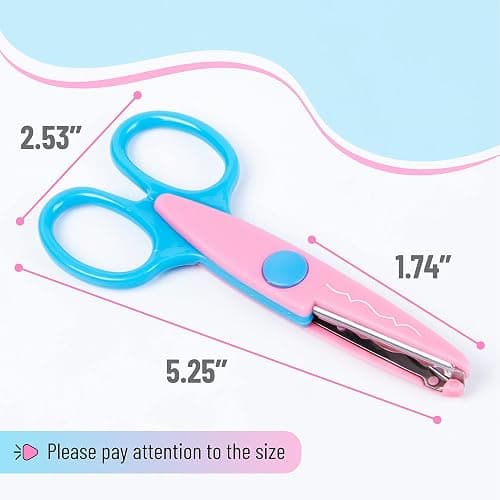 Mr. Pen Craft Scissors - Decorative Edge, 6 Pack, Zig Zag, Scrapbooking, Fancy, Pattern, Design thumbnail 2