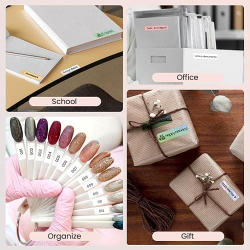 Phomemo Label Maker, D30 Label Maker Machine with Tape, Mini Bluetooth Label Makers, Small Portable Thermal Label Printer, Sticker Maker for School Classroom Teacher Home Kitchen Office Supplies thumbnail 8