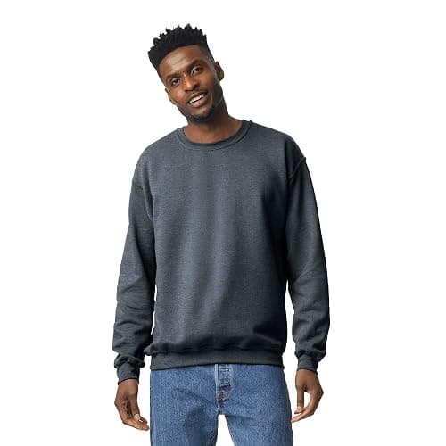 Gildan unisex-adult Fleece Crewneck Sweatshirt, Style G18000, Multipack - Image 1