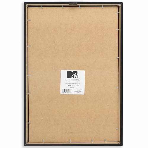 MTV Logo Colorful Collage Framed Wood Wall Decor - Retro MTV Wall Art for Office, Teen Room or Music Room thumbnail 5