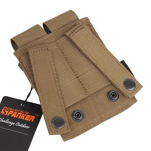 EXCELLENT ELITE SPANKER Molle Single/Double Pistol Mag Pouch Tactical Magazine Pouch Tool Organizer Holder thumbnail 6