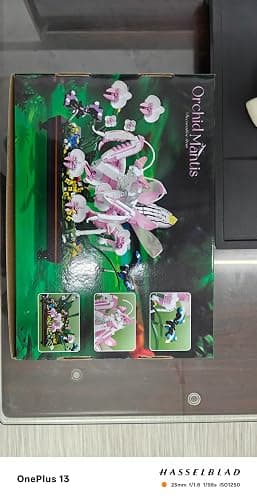 Orchid Praying Mantis Flowers Bonsai Building Set, Compatible with Lego Insects Nature Inspired STEM Kit for Adults, Stunning Desk Decor for Home/Office, for Boys Girls Aged 8-16+ 1077PCS thumbnail 8