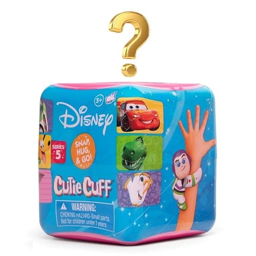 Disney Cutie Cuff - Mystery Plush Slap Band Bracelet - Favorites Series 5 - Image 1
