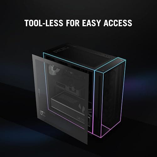 ASUS ROG G700 (2025) Gaming Desktop PC, Intel® Core™ Ultra 7 265KF Processor, NVIDIA® GeForce RTX™ 5070, 1TB M.2 NVMe™ PCIe® 4 SSD, 32GB DDR5 RAM, Windows 11 Home, G700TF-MS776 thumbnail 6