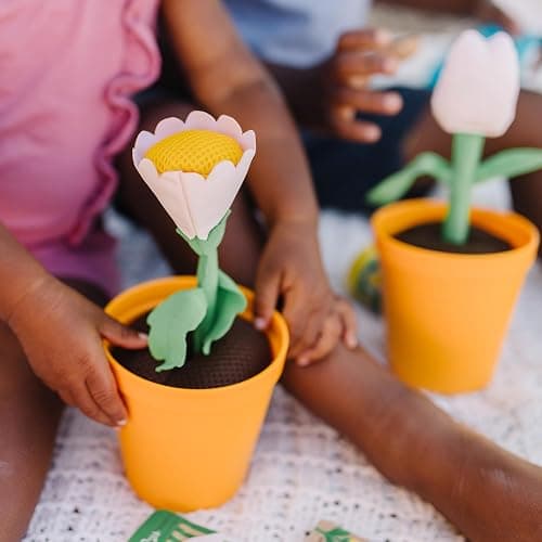 Melissa & Doug Let’s Explore Flower Gardening Play Set with Color-Changing Flowers (16 Pieces) thumbnail 5