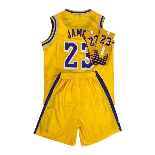 Youth Basketball Jerseys for Boys Girls Basketball Jersey Shorts Socks for 6-13Years Kids Training Uniform Sets - Image 1