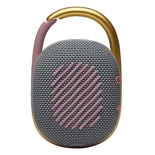 JBL Clip 4 - Portable Mini Bluetooth Speaker, big audio and punchy bass, integrated carabiner, IP67 waterproof and dustproof, 10 hours of playtime, speaker for home, outdoor and travel (Grey) thumbnail 6