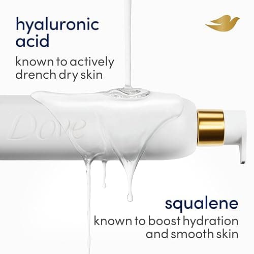 Dove Serum+ Hydration Body Wash Hyaluronic Acid 6% Hydration Serum, 18.5 oz | Serum-infused moisturizing body wash with 6% hydration serum and hyaluronic acid for dry, dehydrated skin thumbnail 6