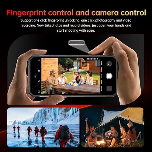 MMY 32+1TB Rugged Armor Unlocked Cell Phone,Smartphone 6.99" HD 68+108MP Night Vision photography22000mAh AI Unlocked Phone,Face ID/Fingerprint Unlock/Underwater-Night-Photo/Dual SIM/5G/NFC(Blue) thumbnail 6