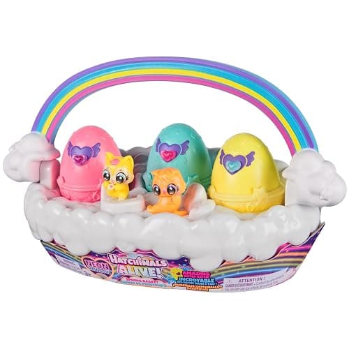 Hatchimals Alive Neon Rainbow Spring Basket thumbnail 9