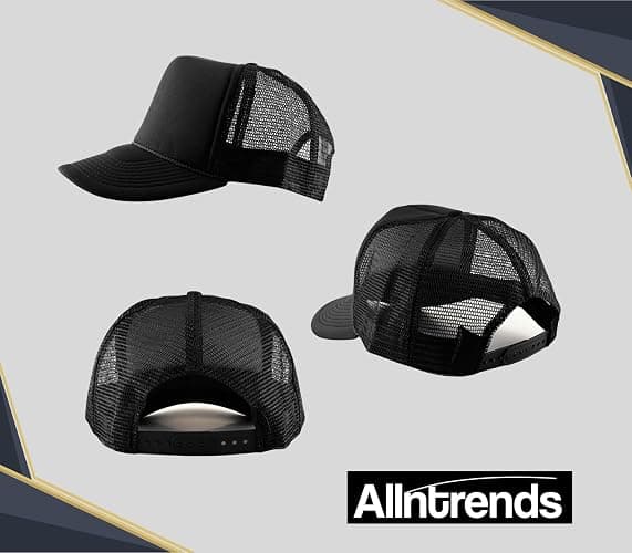 ALLNTRENDS This is My Cowboy Hat Embroidered Trucker Hat Funny Western Snapback Cap thumbnail 3